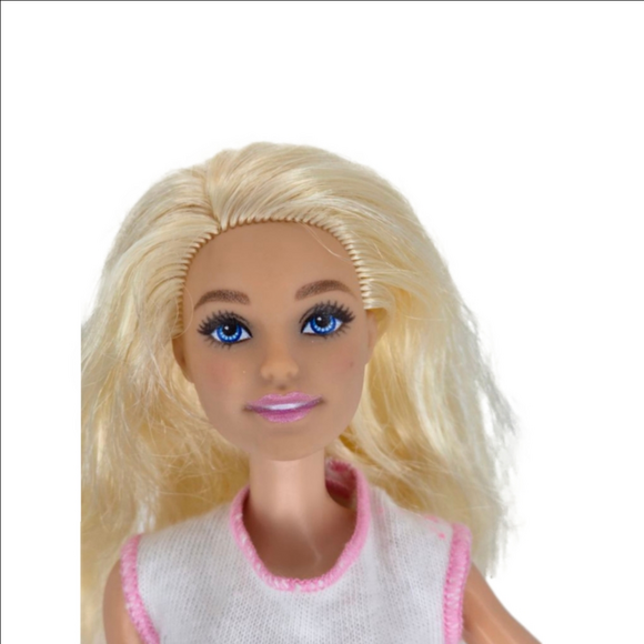 Barbie Other - Mattel Barbie Fashionistas Powder Pink Doll #14 (DGY57) – Milly Face